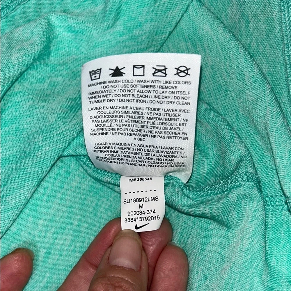Nike Green Boxy Sleeveless Tank Top
